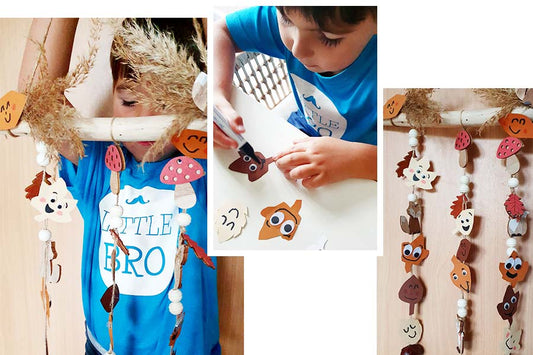 DIY Herbst Mobile