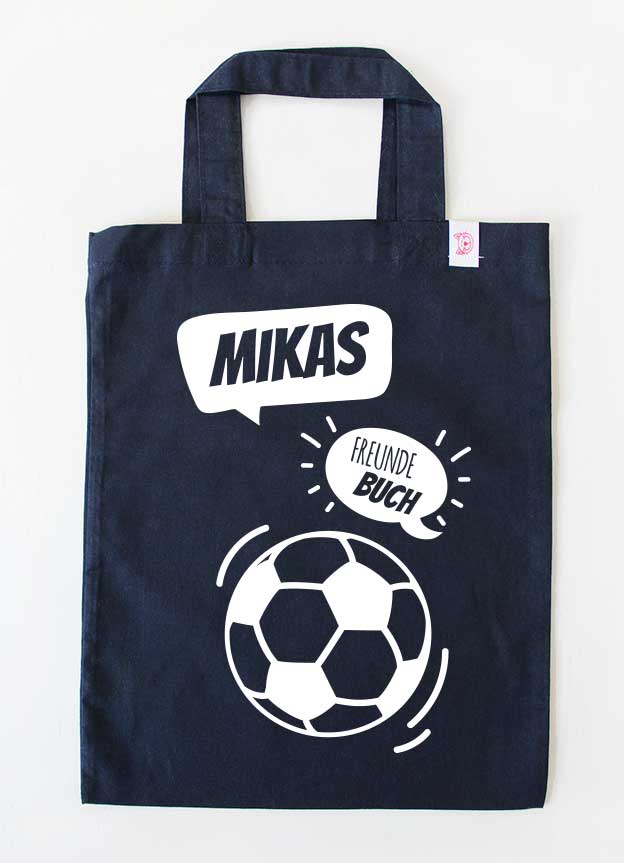 freundebuch-tasche-dunkelblau-fussball-weiss-freundebuchbeutel-mit-namen