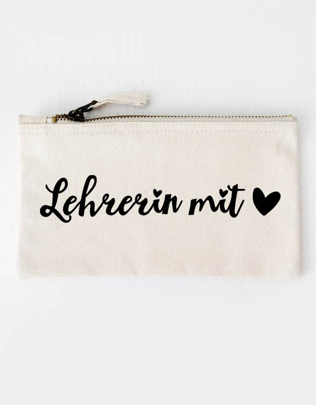 Geschenkset Federtasche & Notizblock