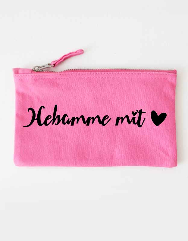 Federtasche | Hebamme mit Herz