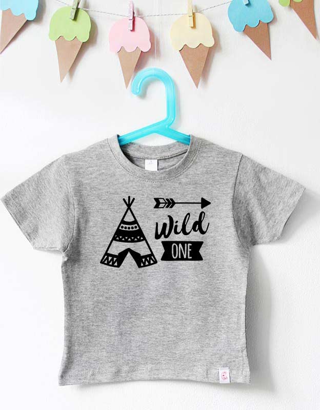 Geburtstagsshirt | Wild One Tipi