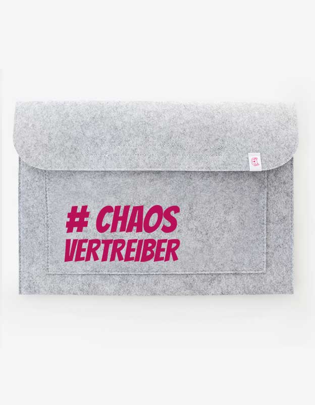 sammelmappe - chaosvertreiber - grau pink