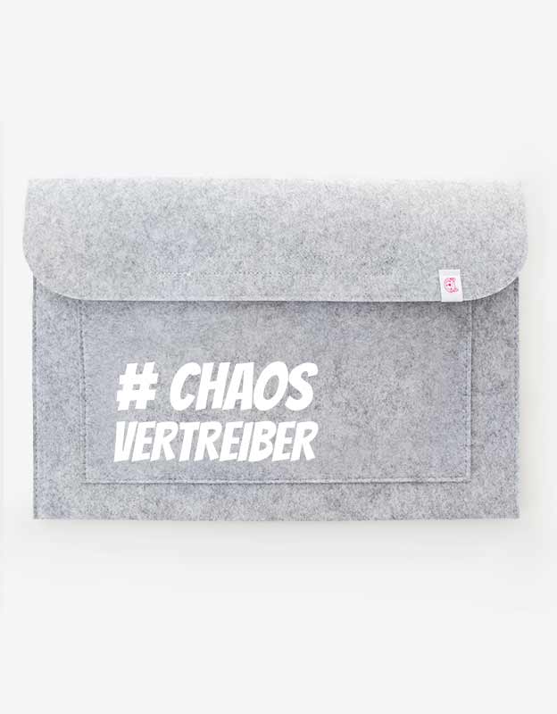 sammelmappe - chaosvertreiber - grau weiß
