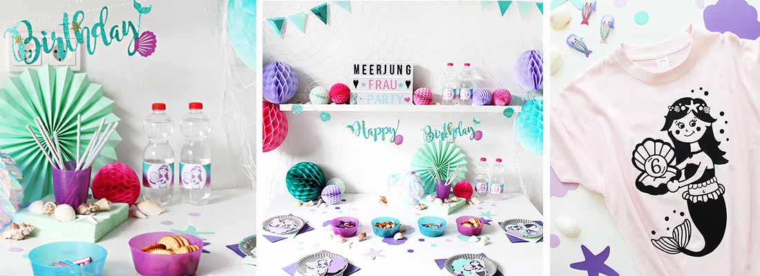 Blog -Kindergeburtstag Meerjungfrau Party