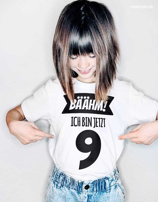geburtstagsshirt-baehm-9jahre-maedchen-weiss-schwarz
