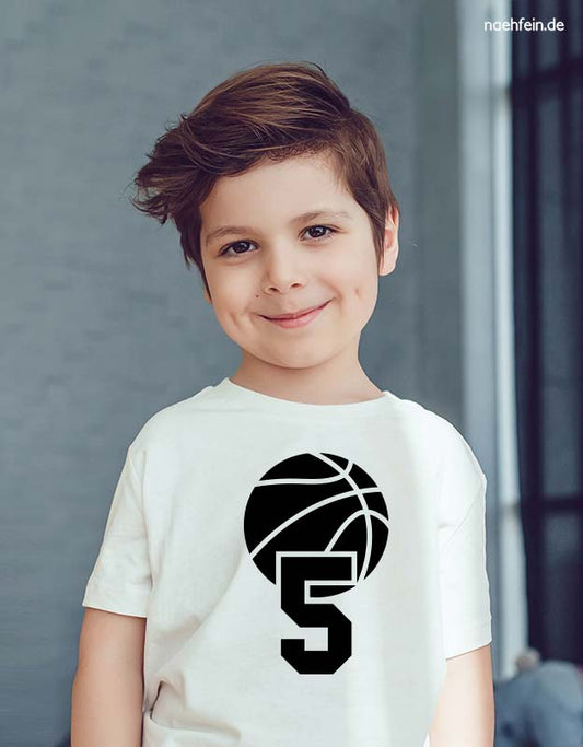 Geburtstagsshirt Basketball Junge - nähfein