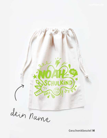geschenkbeutel-schulkind-einschulungsgeschenk-personalisiert-farbklecks-gruen
