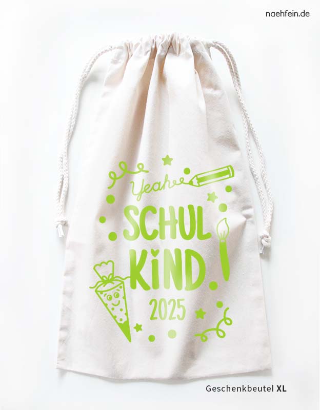 geschenkbeutel-schulkind-gruen-xl