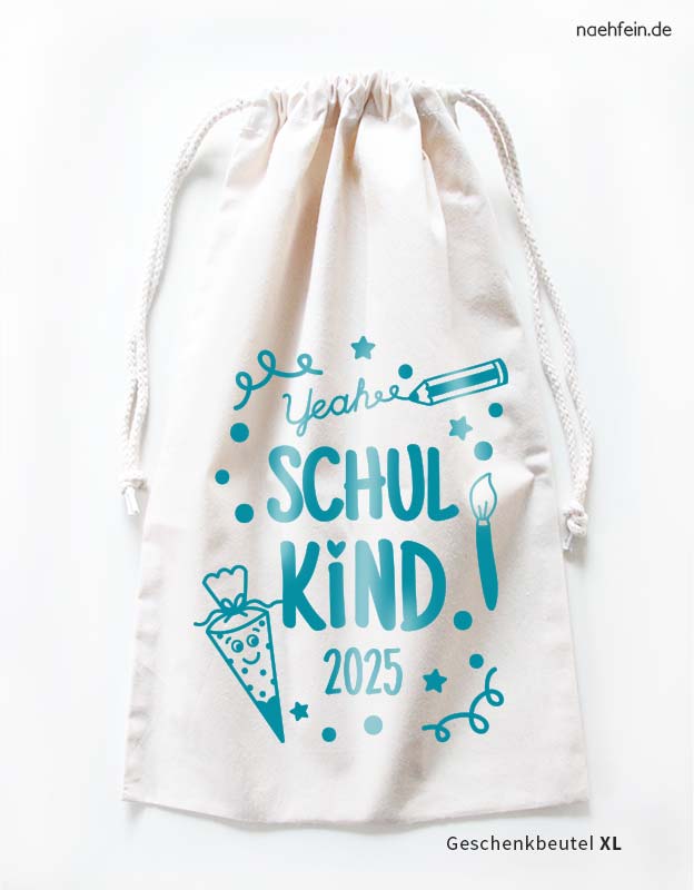 geschenkbeutel-schulkind-tuerkis-xl
