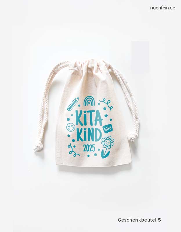 kitakind-beutel-tuerkis-s