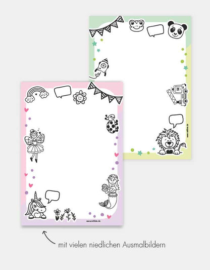 notizblock a6 kinder