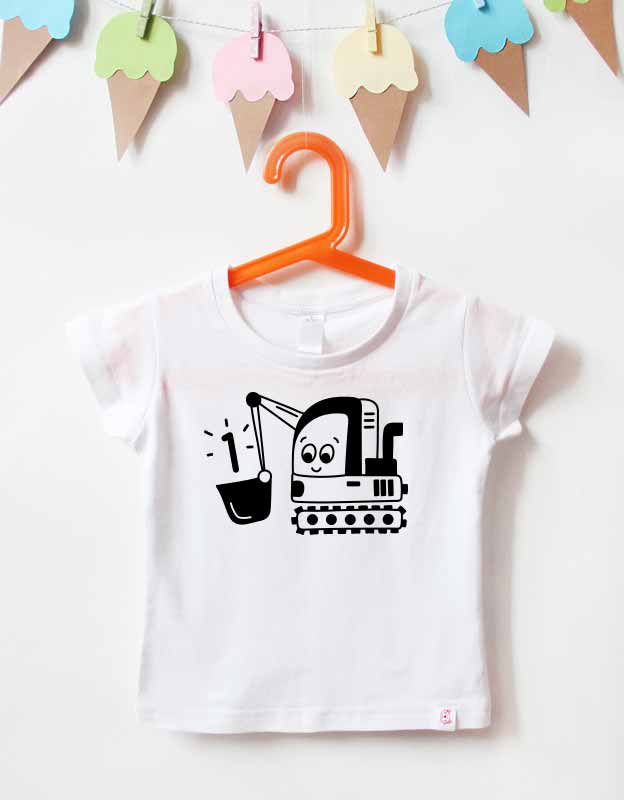 Geburtstagsshirt | Bagger