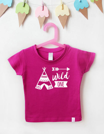 Geburtstagsshirt | Wild One Tipi