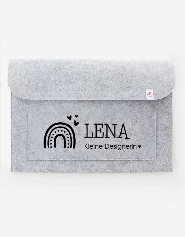 personalisierte-Sammelmappe-Name-regenbogen-schwarz-kunstmappe-kindergarten-schule
