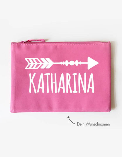 tasche - pfeil - pink weiß